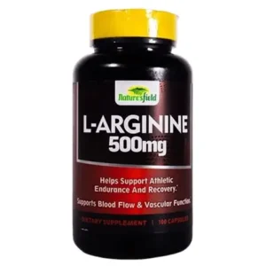 Nature's Field L-Arginine 500mg caps