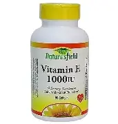Nature's Field Vitamin E 1000iu by 50