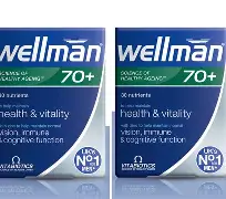 Wellman 70+ caps