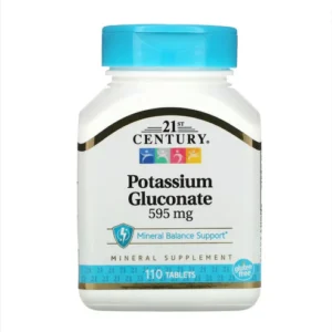 21st Century Potassium Gluconate 595mg