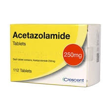 ACETAZOLAMIDE 250mg TABLET (112 TABLET)