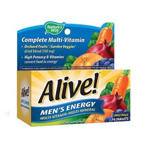ALIVE MEN’S ENERGY x50 TABS