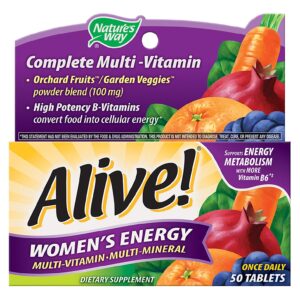 ALIVE WOMEN’S ENERGY x50 TABS