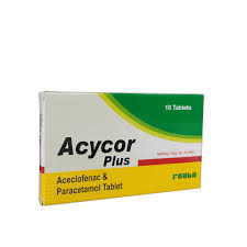 Acycor Plus (Aceclofenac+Paracetamol)